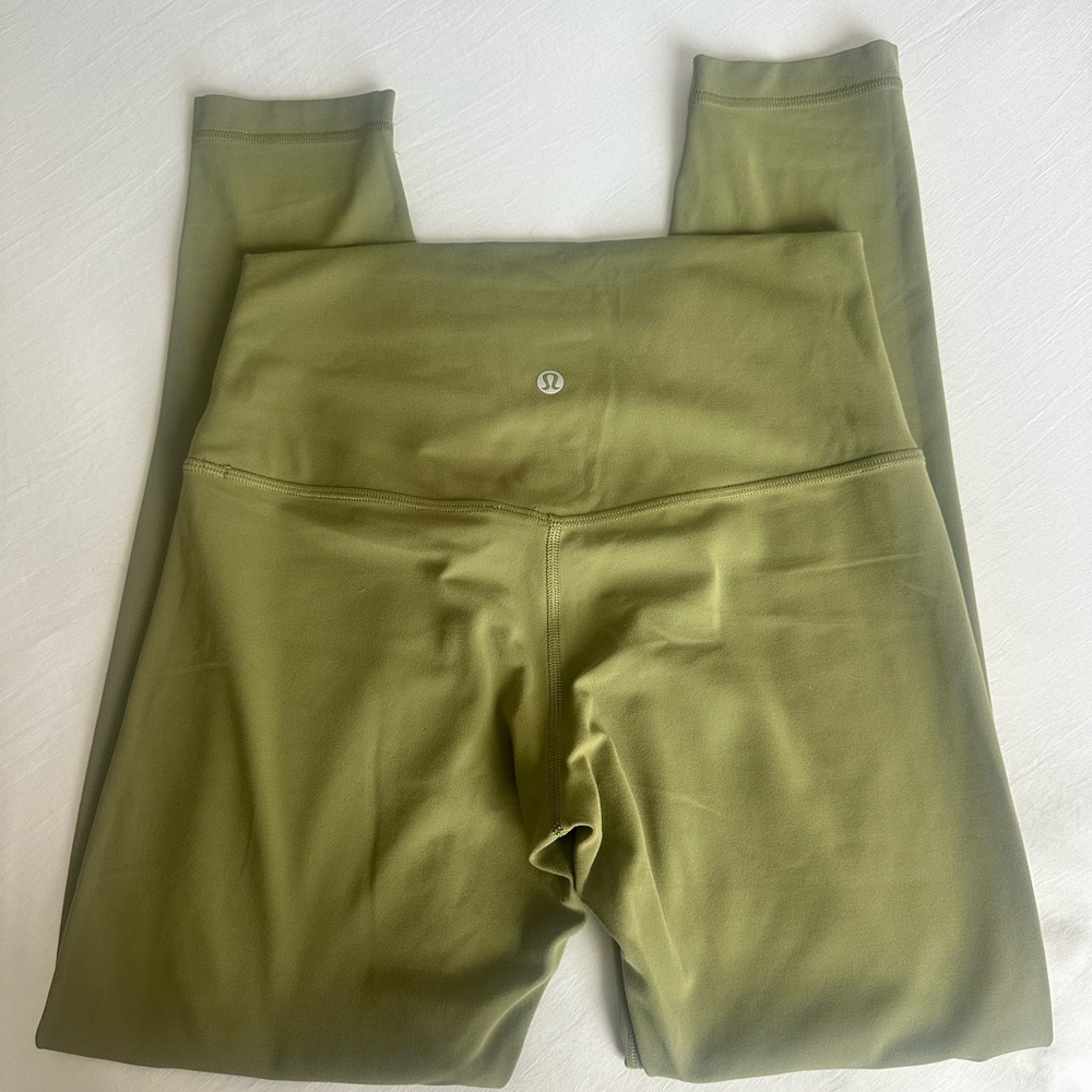 lululemon athletica Bronze Green Leggings